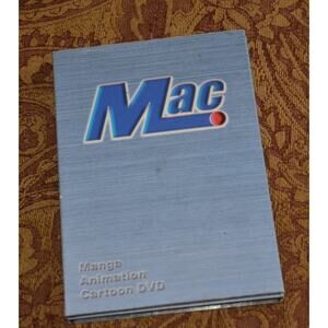 MAC MANGA ANIMATION CARTOON DISCS 1 - 3 DVD SET